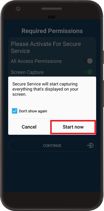 Screen Capture Permission - SpyHuman